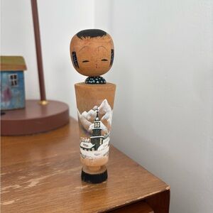 Vintage Kokeshi Doll